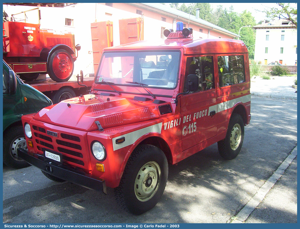 VF 12690
Corpo Nazionale Vigili del Fuoco
Fiat Nuova Campagnola HT
Parole chiave: VF;VVF;V.F.;V.V.F.;Corpo;Nazionale;Vigili del Fuoco;Vigili;Fuoco;Fiat;Campagnola;1107