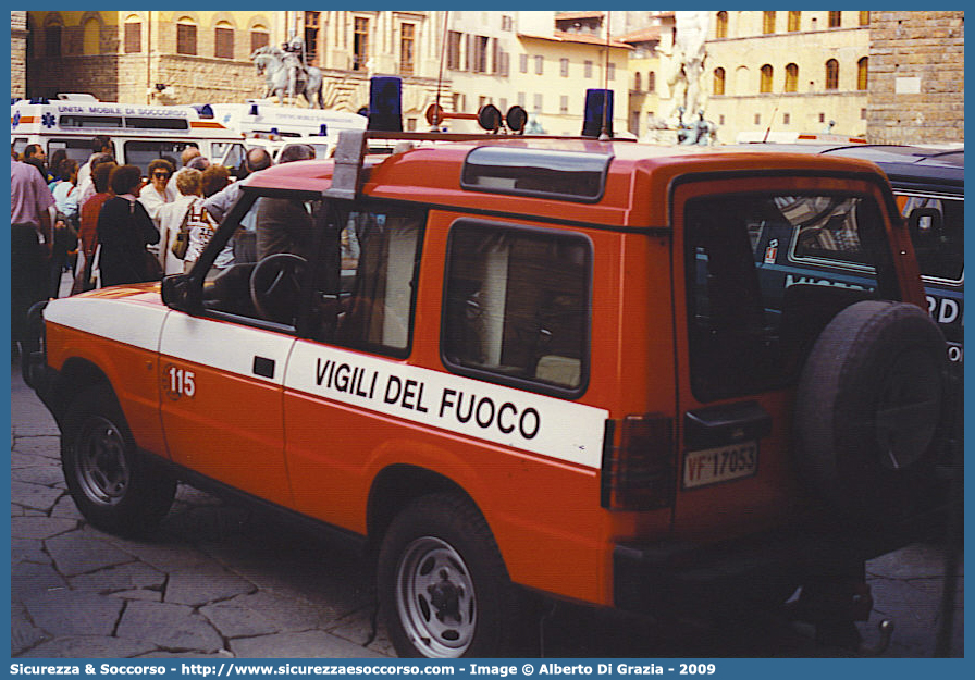 VF 17053
Corpo Nazionale Vigili del Fuoco
Land Rover Discovery I serie
Parole chiave: VVF;V.V.F.;Corpo;Nazionale;Vigili;del;Fuoco;Land Rover;Discovery