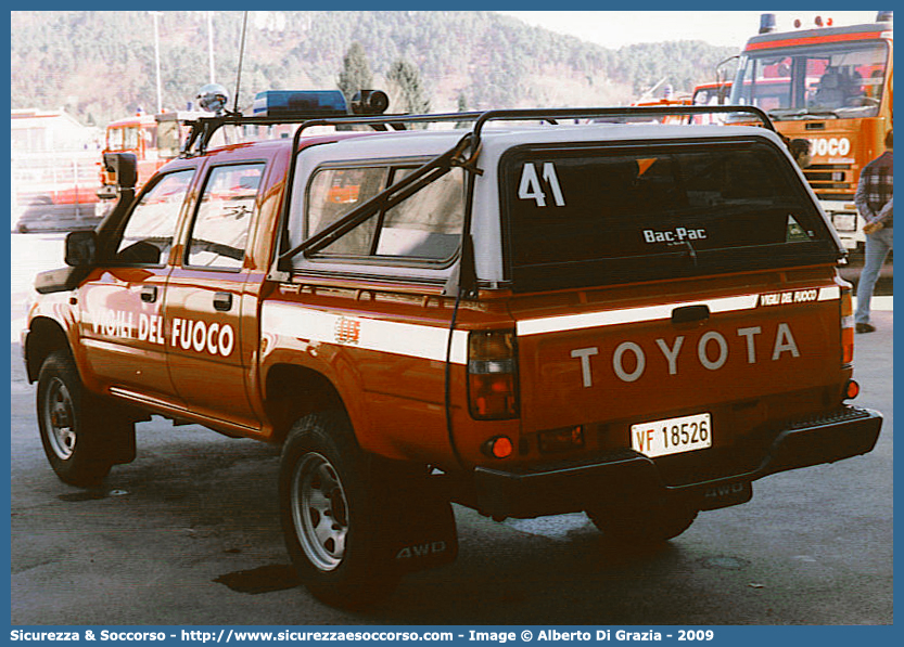 VF 18526
Corpo Nazionale Vigili del Fuoco
Toyota Pick Up
Parole chiave: Corpo;Nazionale;Vigili del Fuoco;Vigili;Fuoco;Toyota;Pick Up