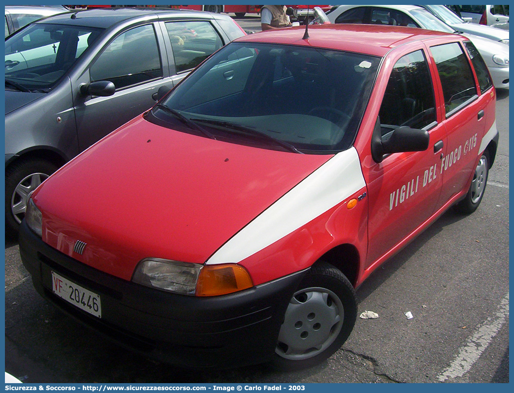 VF 20446
Corpo Nazionale Vigili del Fuoco
Fiat Punto I serie
Parole chiave: VF;VVF;V.F.;V.V.F.;Corpo;Nazionale;Vigili del Fuoco;Vigili;Fuoco;Fiat;Punto