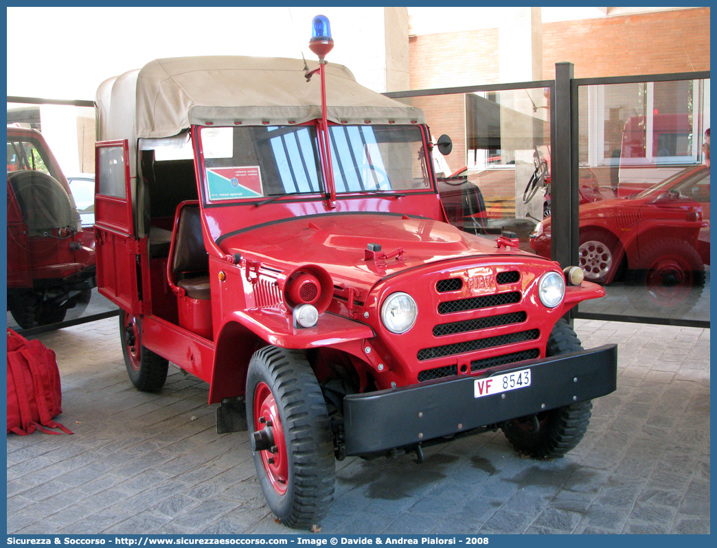 VF 8543
Corpo Nazionale Vigili del Fuoco
Fiat Campagnola
Parole chiave: VF;VVF;V.F.;V.V.F.;Corpo;Nazionale;Vigili del Fuoco;Vigili;Fuoco;Fiat;Campagnola;1101