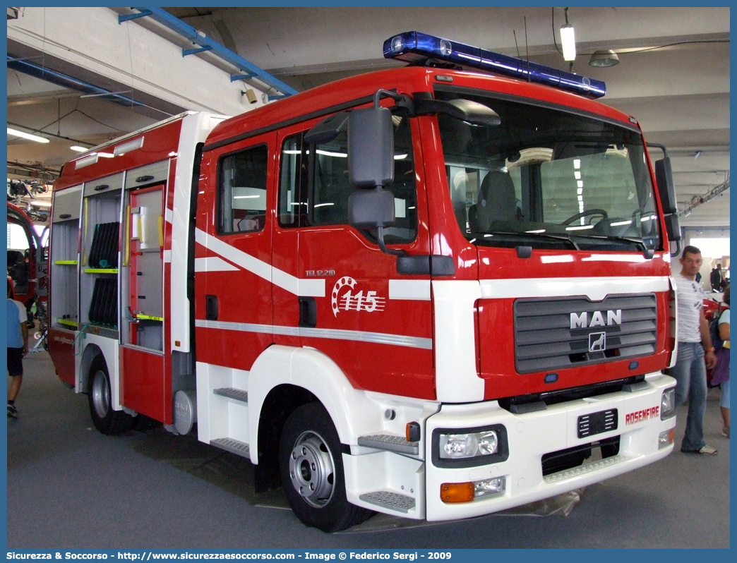 -
Corpo Nazionale Vigili del Fuoco
Man TGL 12.210
Allestitore Rosenfire S.r.l.
Parole chiave: VVF;V.V.F.;Corpo;Nazionale;Vigili;del;Fuoco;AutoPompaSerbatoio;APS;A.P.S.;Man;TGL;12.210;Rosenfire