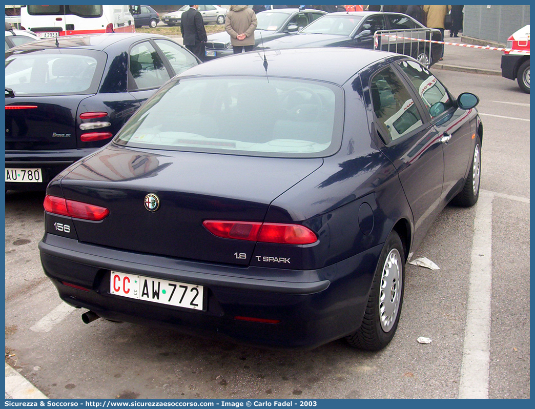 CC AW772
Arma dei Carabinieri
Alfa Romeo 156 I serie
Parole chiave: Arma dei Carabinieri;Carabinieri;Alfa Romeo;156