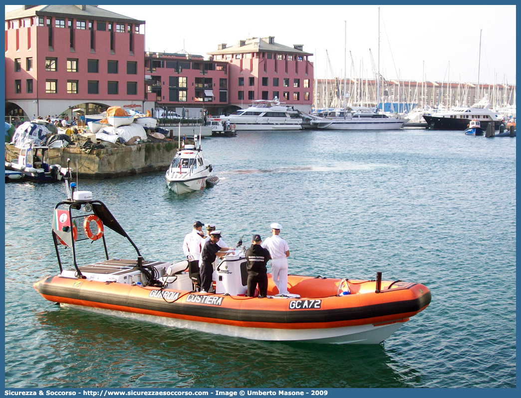 GC A72
Corpo delle Capitanerie di Porto
Guardia Costiera
Zodiac Hurricane
Parole chiave: Guardia;Costiera;Capitaneria;Capitanerie;Porto;Battello;Battelli;Pneumatico;Pneumatici;Gommone;Gommoni;Zodiac;Hurricane;CP;C.P.;G.C.;GC;A60