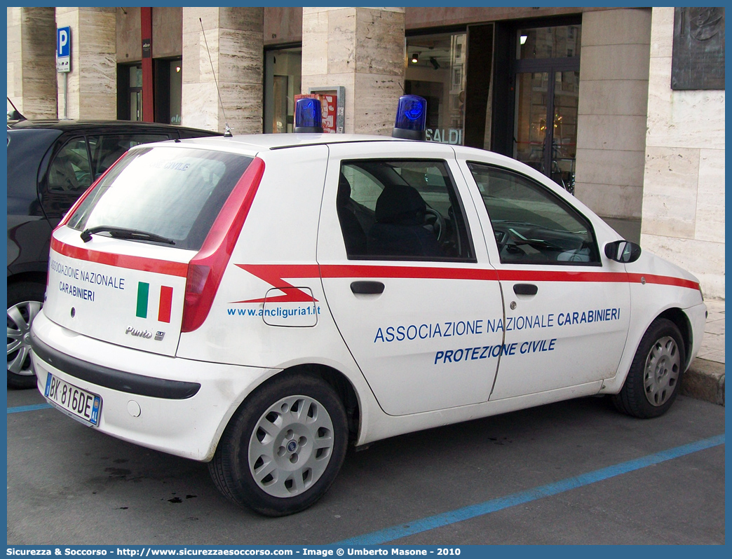 -
Associazione Nazionale Carabinieri
Fiat Punto II serie
Parole chiave: ANC;A.N.C.;Associazione;Nazionale;Carabinieri;Fiat;Punto;Liguria