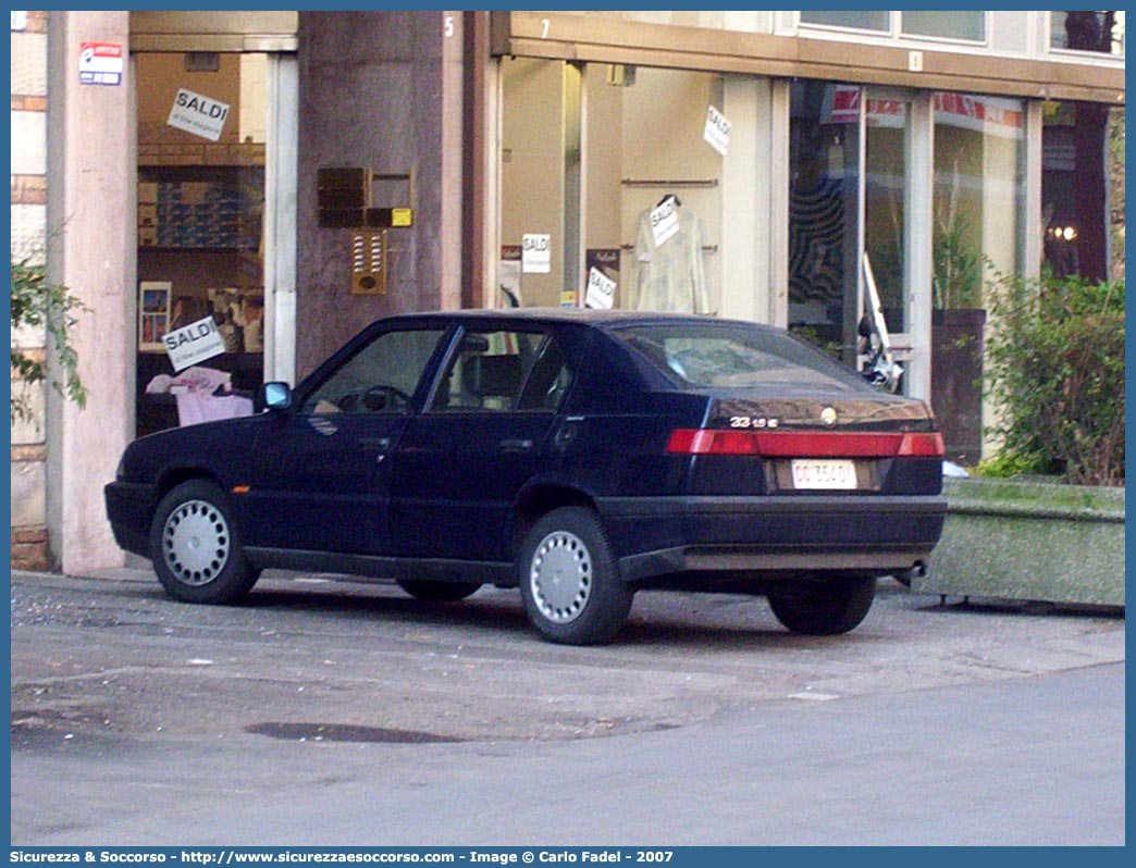 CC 354DI
Arma dei Carabinieri
Alfa Romeo 33 II serie
Parole chiave: Arma dei Carabinieri;Carabinieri;Alfa Romeo;33