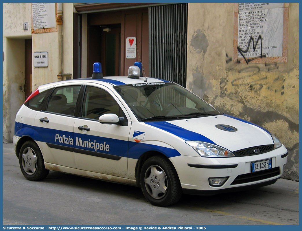 -
Polizia Municipale
Comune di Faenza
Ford Focus I serie
Parole chiave: Polizia;Municipale;Locale;Faenza;Ford;Focus