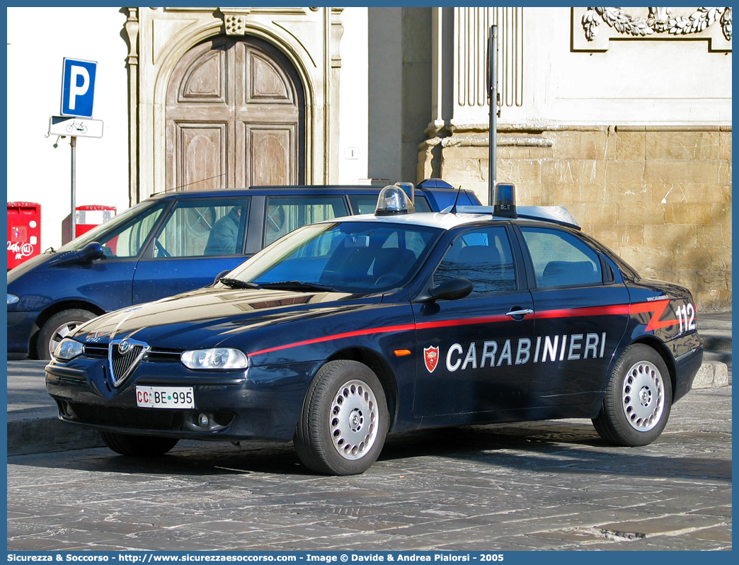 CC BE995
Arma dei Carabinieri
Alfa Romeo 156 I serie
Parole chiave: CC;C.C.;Arma;dei;Carabinieri;Nucleo;Operativo;e;Radiomobile;Radio Mobile;NORM;N.O.R.M.;NRM;N.R.M.;Alfa;Romeo;156