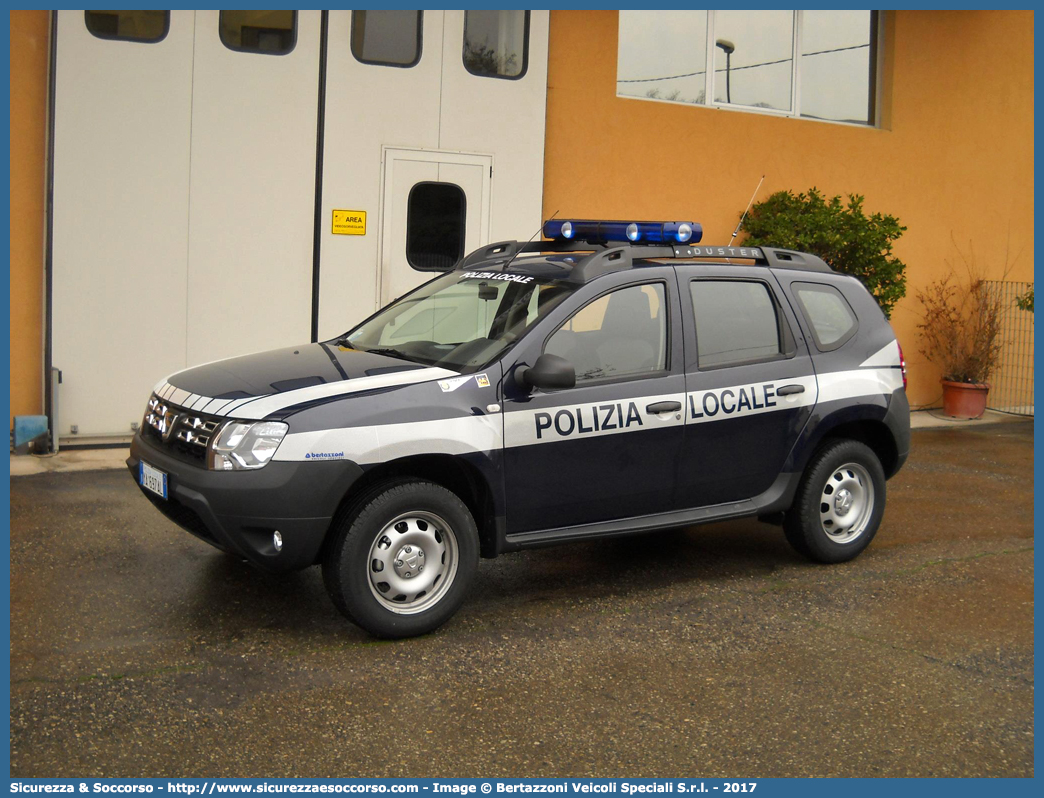 Polizia Locale YA697AL
Polizia Locale
Comune di Spinea
Dacia Duster I serie restyling
Allestitore Bertazzoni S.r.l.
Parole chiave: Polizia;Locale;Municipale;Spinea;Dacia;Duster;Bertazzoni;YA697AL;YA 697 AL