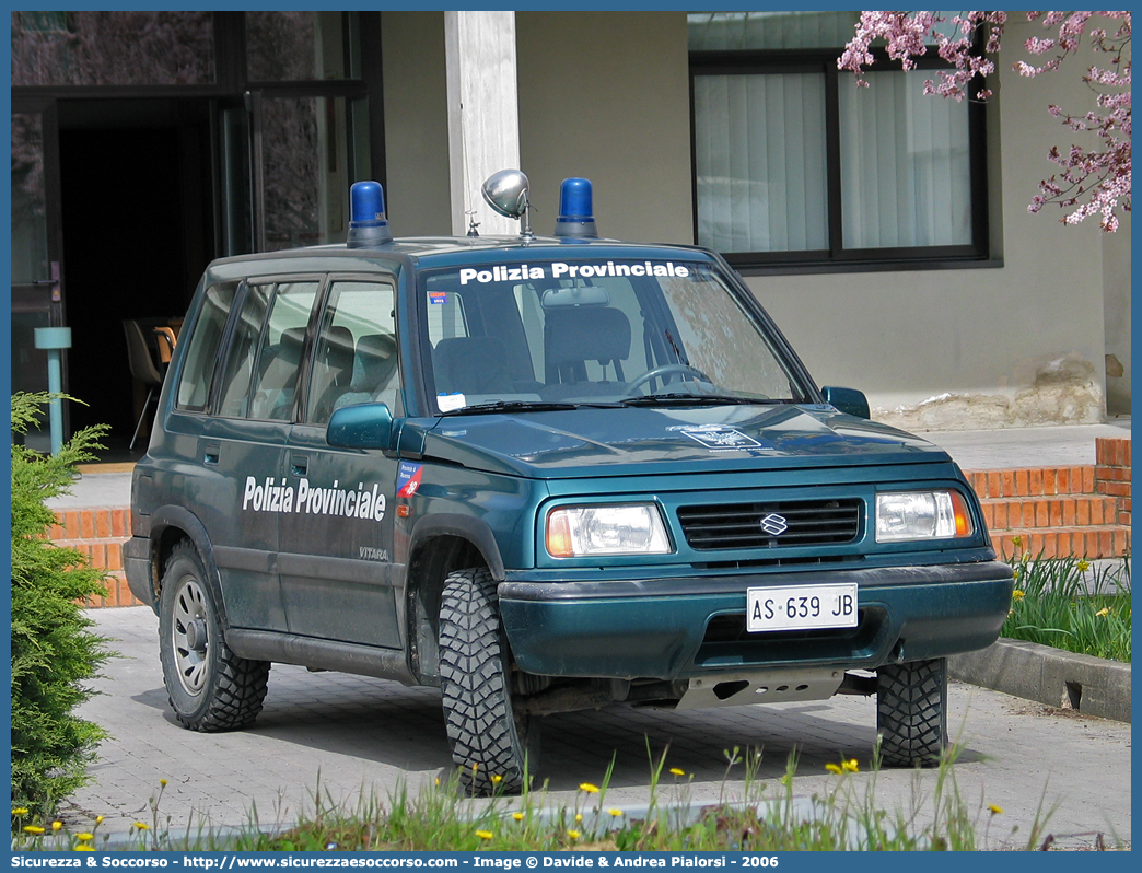 -
Polizia Provinciale
Provincia di Ravenna
Suzuki Vitara I serie
Parole chiave: Polizia;Locale;Provinciale;Ravenna;Suzuki;Vitara