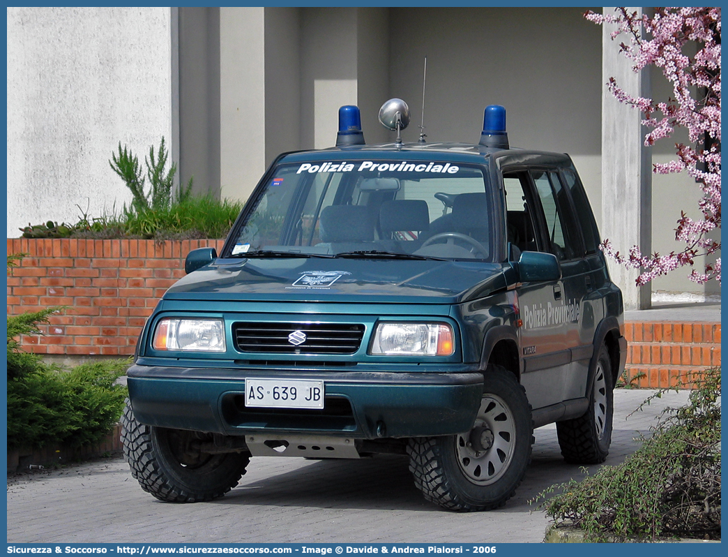 -
Polizia Provinciale
Provincia di Ravenna
Suzuki Vitara I serie
Parole chiave: Polizia;Locale;Provinciale;Ravenna;Suzuki;Vitara