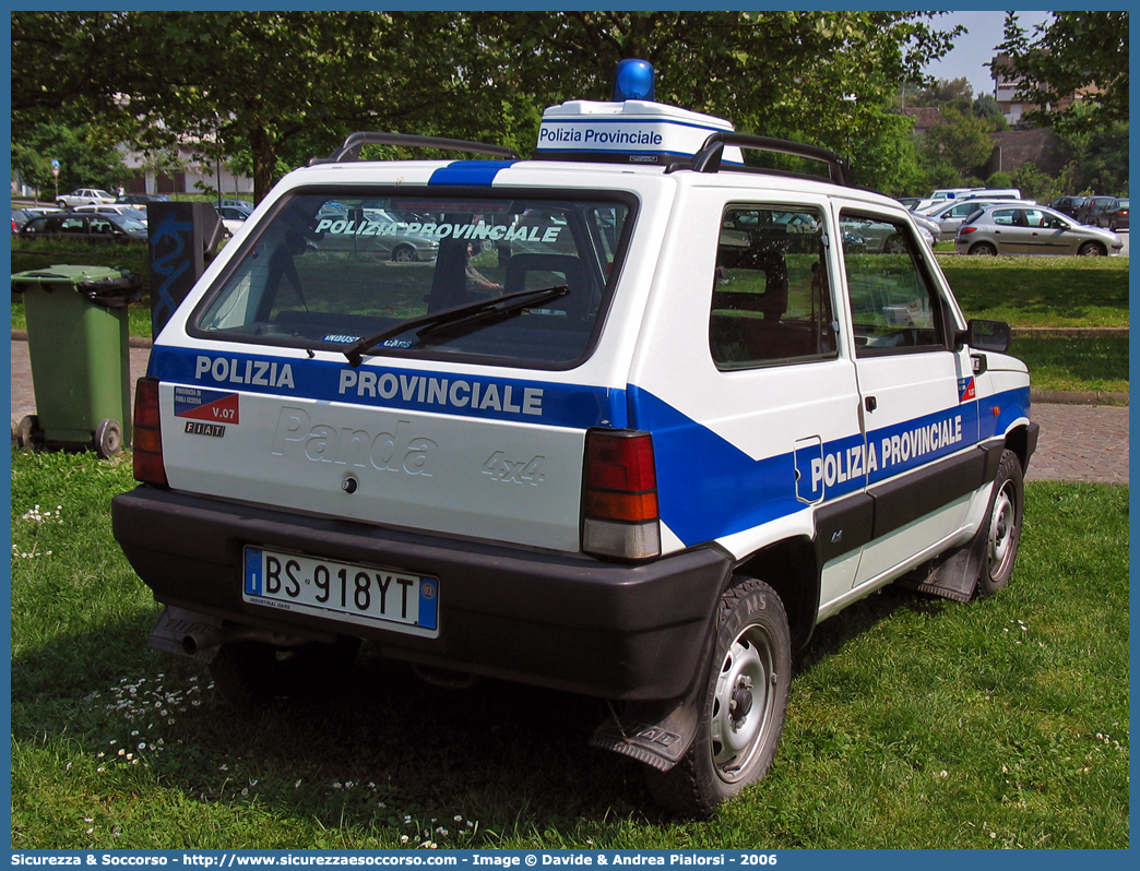 -
Polizia Provinciale
Provincia di Forlì - Cesena
Fiat Panda 4x4 II serie
Parole chiave: Polizia;Locale;Provinciale;Forlì;Cesena;Fiat;Panda;4x4;4 x 4