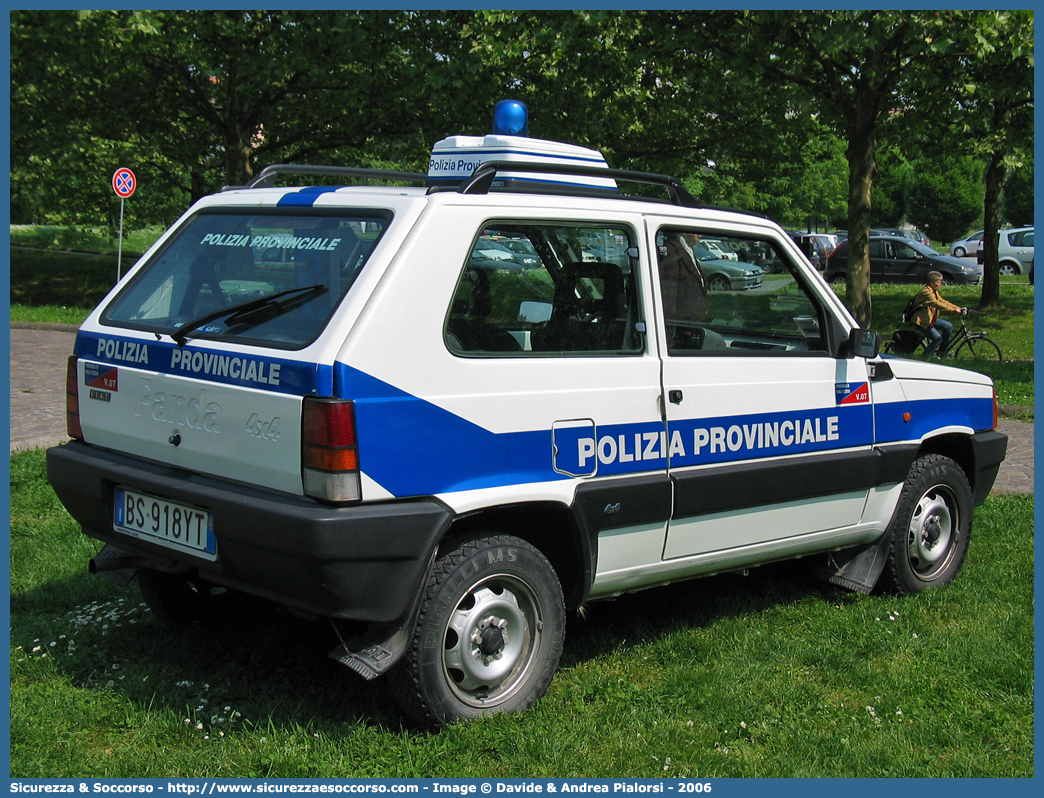 -
Polizia Provinciale
Provincia di Forlì - Cesena
Fiat Panda 4x4 II serie
Parole chiave: Polizia;Locale;Provinciale;Forlì;Cesena;Fiat;Panda;4x4;4 x 4