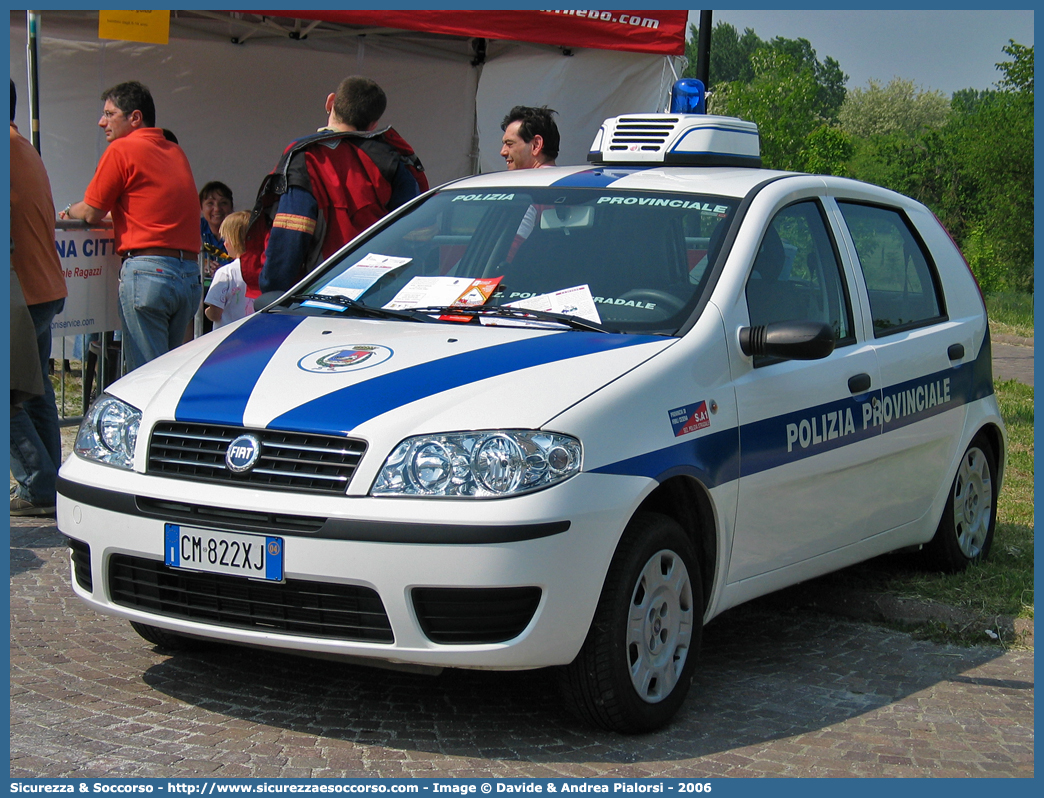 -
Polizia Provinciale
Provincia di Forlì - Cesena
Fiat Punto III serie
Parole chiave: Polizia;Locale;Provinciale;Forlì;Cesena;Fiat;Punto