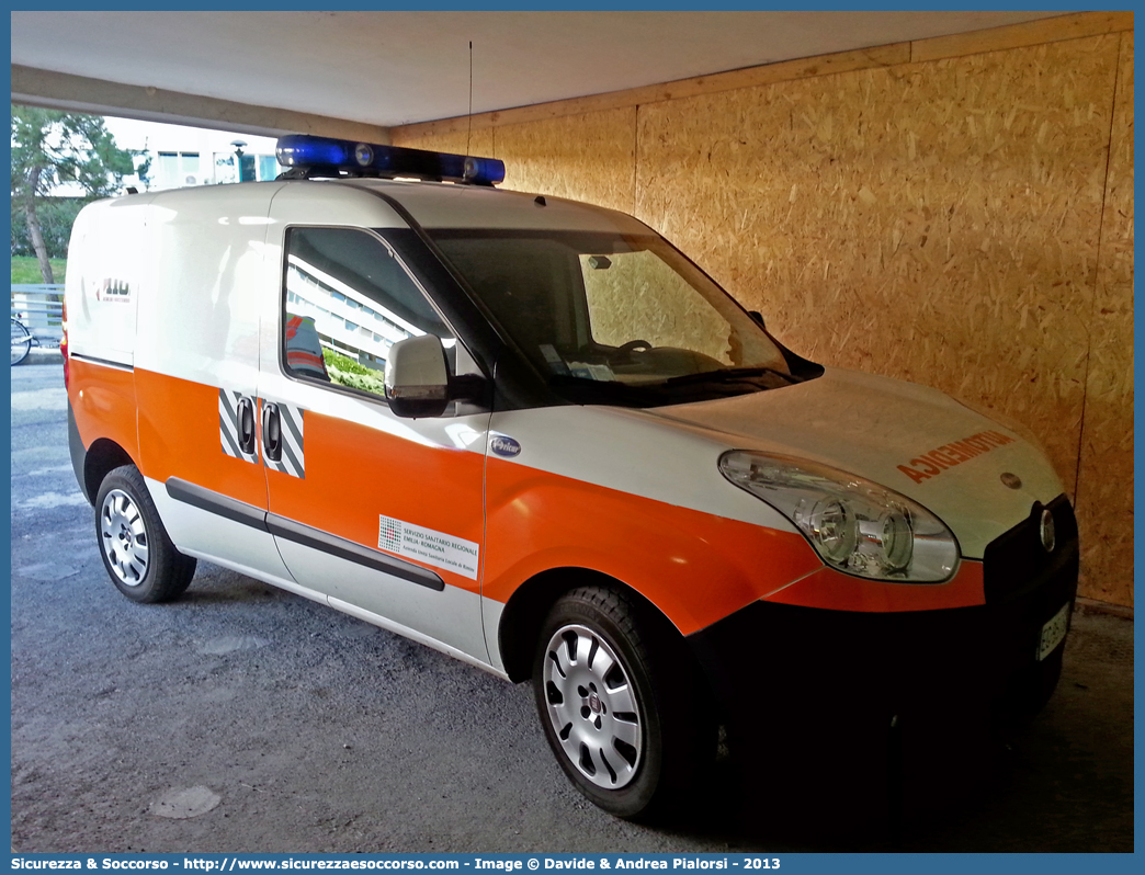 -
118 Romagna Soccorso
Ambito Territoriale di Rimini
Fiat Doblò II serie
Allestitore Aricar S.p.A.
Parole chiave: 118;Romagna;Soccorso;Rimini;Automedica;Fiat;Doblò;Aricar