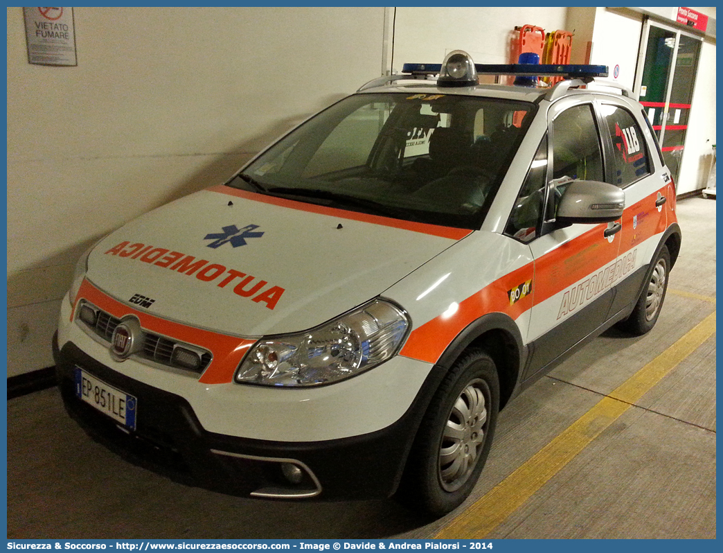 BO 2301
118 Imola Soccorso
Fiat Sedici II serie
Allestitore EDM S.r.l.
Parole chiave: 118;Imola;Soccorso;Automedica;Auto Medica;Automedicalizzata;Auto Medicalizzata;Fiat;Sedici;EDM;E.D.M.