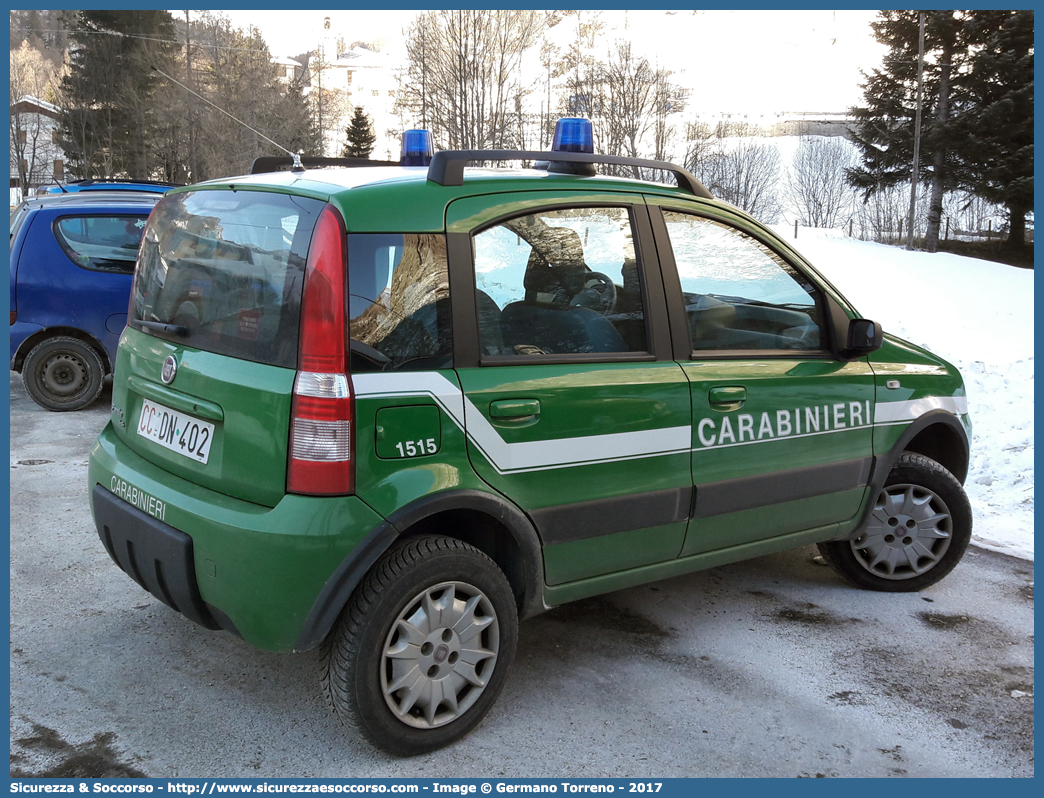 CC DN402
Arma dei Carabinieri
Comando Unità per la Tutela Forestale, 
Ambientale e Agroalimentare
Fiat Nuova Panda 4x4 I serie
Parole chiave: CC;C.C.;Arma;dei;Carabinieri;Comando;Unità;per;la;Tutela;Forestale;Ambientale;Agroalimentare;Fiat;Nuova;Panda;4x4