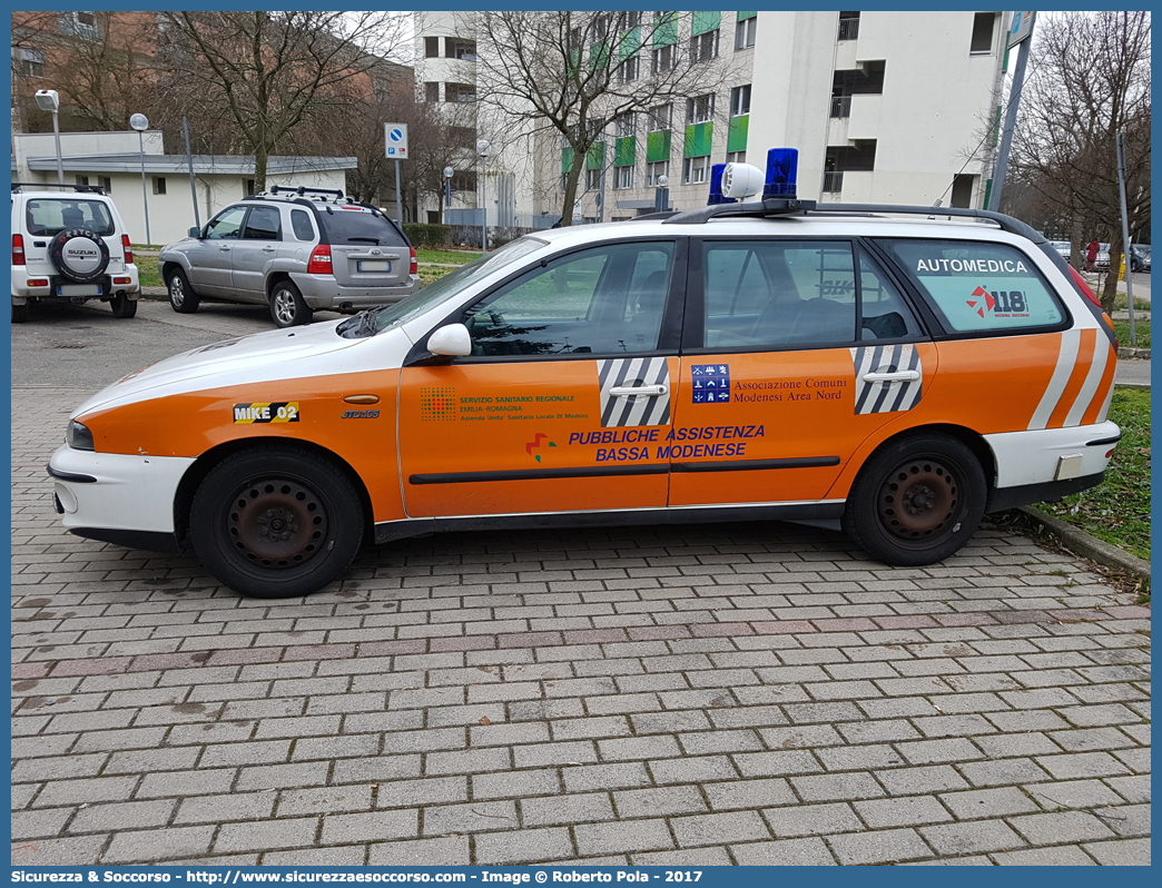 MO 1560
118 Modena Soccorso
Fiat Marea Weekend
Allestitore Aricar S.p.A.
(variante)
Parole chiave: 118;Modena;Soccorso;Automedica;Automedicalizzata;Auto Medica;Auto Medicalizzata;Fiat;Marea;Weekend;Aricar