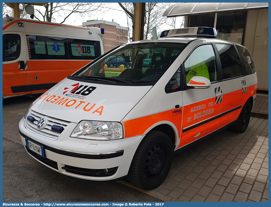 BO 0751
118 Bologna Soccorso
Volkswagen Sharan III serie
Allestitore Vision S.r.l.
Parole chiave: 118;Bologna;Soccorso;Automedica;Auto Medica;Automedicalizzata;Auto Medicalizzata;Volkswagen;Sharan;Vision