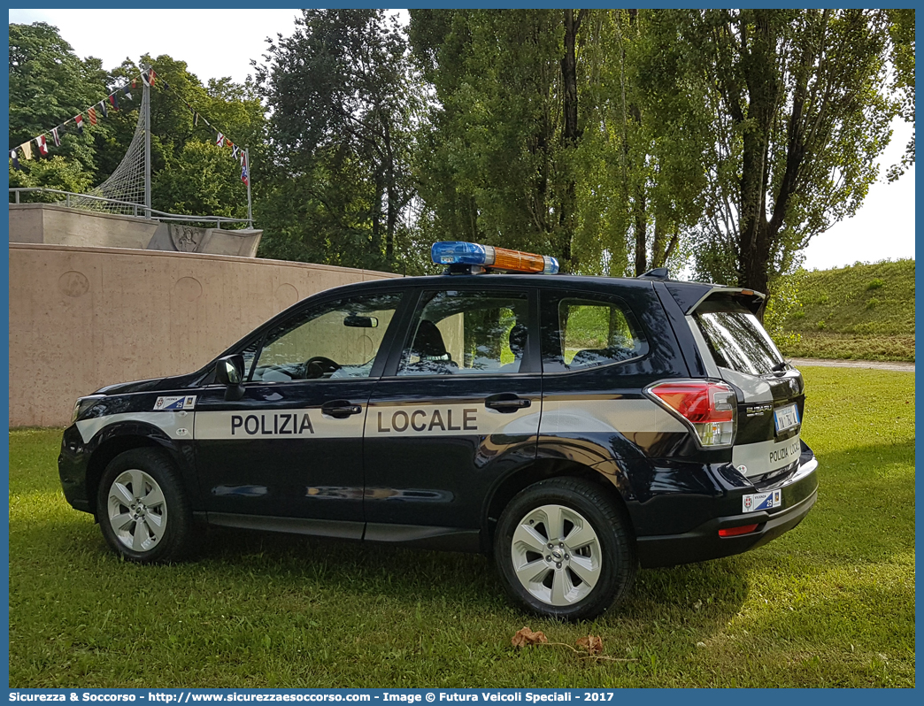 Polizia Locale YA764AL
Polizia Locale
Comune di Vicenza
Subaru Forester VI serie restyling
Allestitore Futura Veicoli Speciali
Parole chiave: Polizia;Locale;Municipale;Vicenza;Subaru;Forester;Futura;YA764AL;YA 764 AL