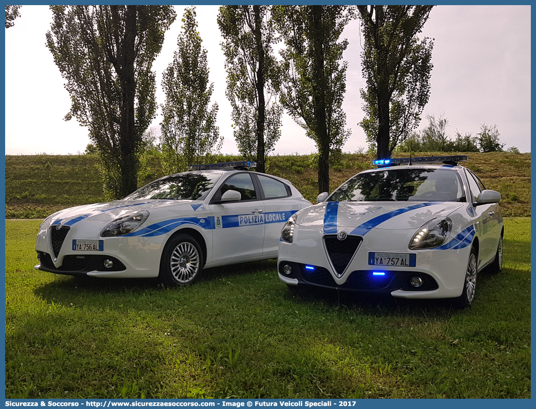 Polizia Locale YA757AL
Polizia Locale
Corpo Intercomunale
Latisana e Ronchis
Alfa Romeo Nuova Giulietta
I serie II restyling
Allestitore Futura Veicoli Speciali
Parole chiave: Polizia;Locale;Municipale;Latisana;Ronchis;Alfa Romeo;Nuova Giulietta;Futura;YA757AL;YA 757 AL