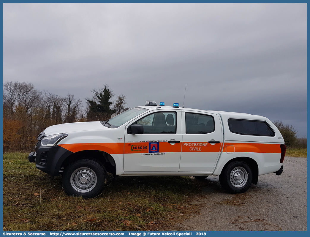 -
Regione Friuli Venezia Giulia
Protezione Civile
Comune di Cassacco
Isuzu D-Max II serie restyling
Allestitore Futura Veicoli Speciali
Parole chiave: PC;P.C.;Protezione;Civile;Friuli;Venezia Giulia;Cassacco;Isuzu;D-Max;D - Max;Futura