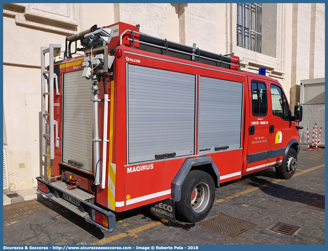 SCV 00907
Stato della Città del Vaticano
Vigili del Fuoco
Iveco Daily 65C15 III serie
Allestitore Iveco Magirus
Parole chiave: SCV;Stato Città del Vaticano;Vigili del Fuoco;Iveco;Daily;65C15;65 C 15;Magirus;polisoccorso