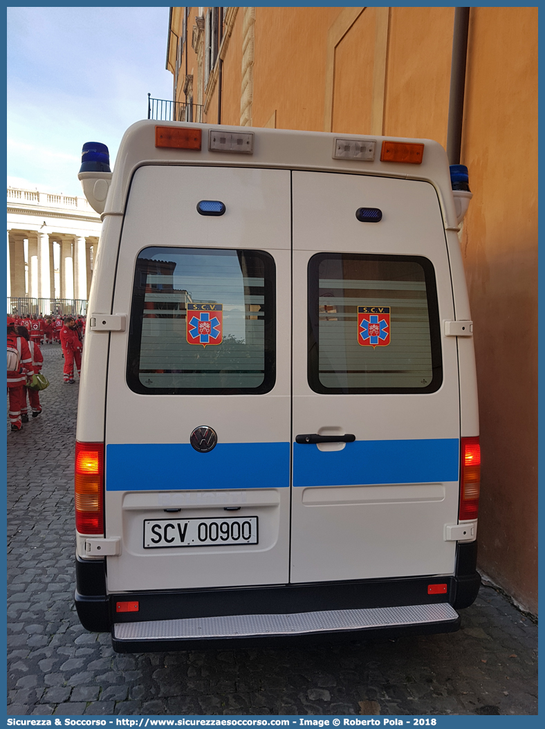 SCV 00900
Stato della Città del Vaticano
Soccorso Sanitario
Volkswagen LT35
Allestitore Bollanti S.r.l.
Parole chiave: SCV;Stato;Città;del;Vaticano;Soccorso;Sanitario;Ambulanza;Autoambulanza;Volkswagen;LT;35