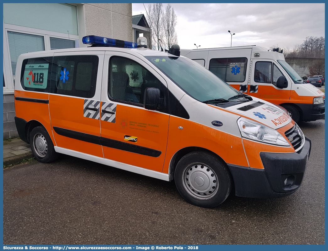 MO 1610
118 Modena Soccorso
Fiat Scudo IV serie
Allestitore Aricar S.p.A.
Parole chiave: 118;Modena;Soccorso;Automedica;Automedicalizzata;Auto Medica;Auto Medicalizzata;Fiat;Scudo;Aricar