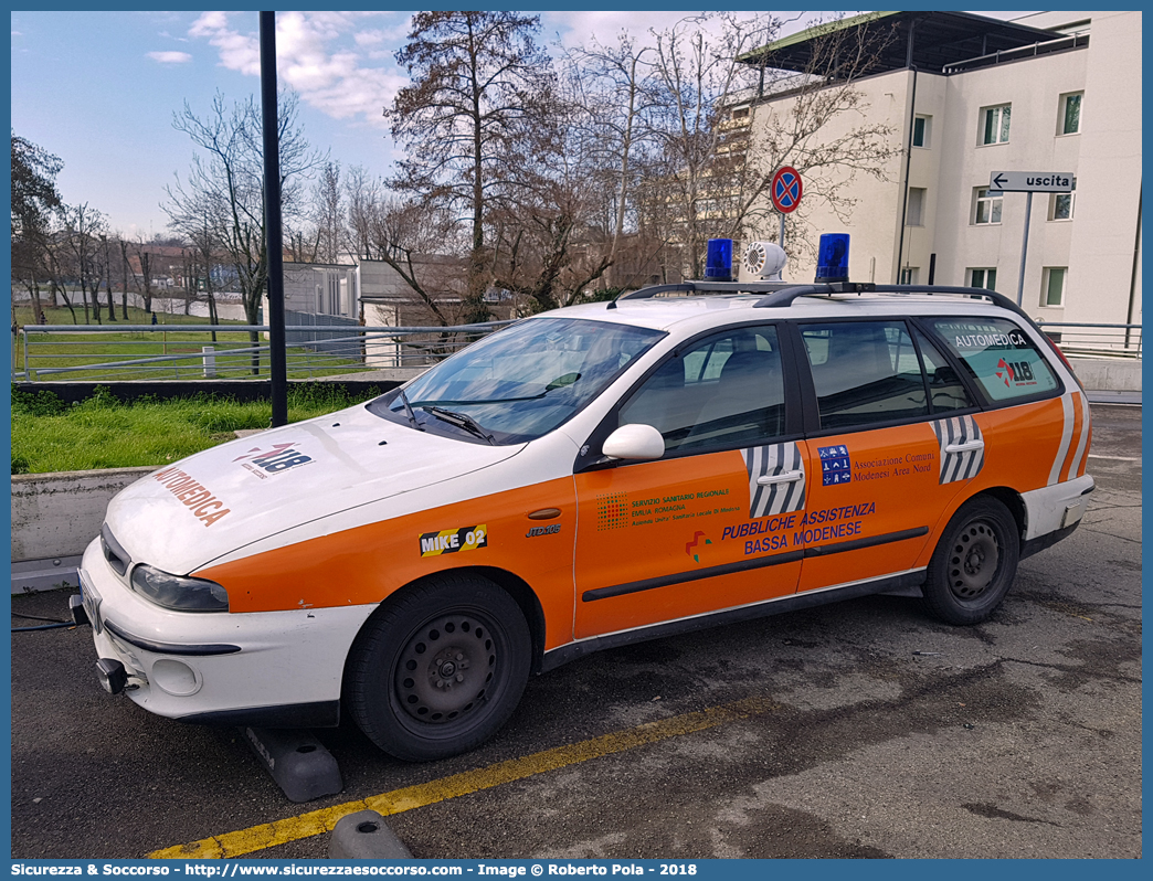 MO 1560
118 Modena Soccorso
Fiat Marea Weekend
Allestitore Aricar S.p.A.
(variante)
Parole chiave: 118;Modena;Soccorso;Automedica;Automedicalizzata;Auto Medica;Auto Medicalizzata;Fiat;Marea;Weekend;Aricar