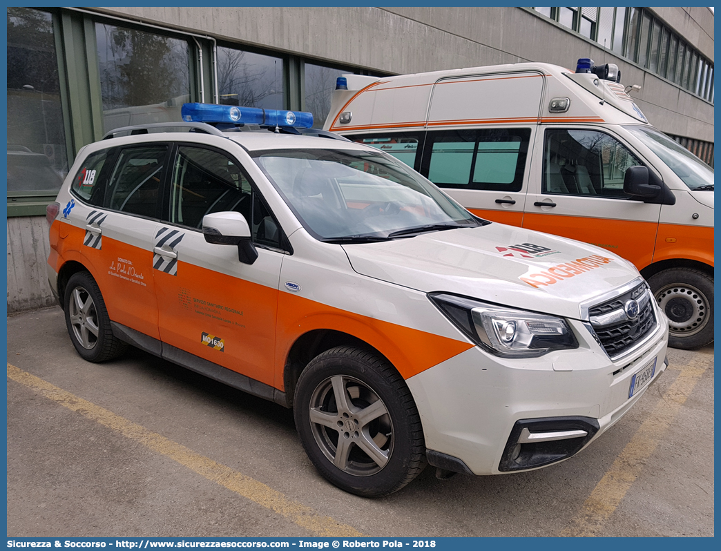 MO 1630
118 Modena Soccorso
Subaru Forester VI serie restyling
Allestitore Vision S.r.l.
Parole chiave: 118;Modena;Soccorso;Automedica;Automedicalizzata;Auto Medica;Auto Medicalizzata;Subaru;Forester;Vision