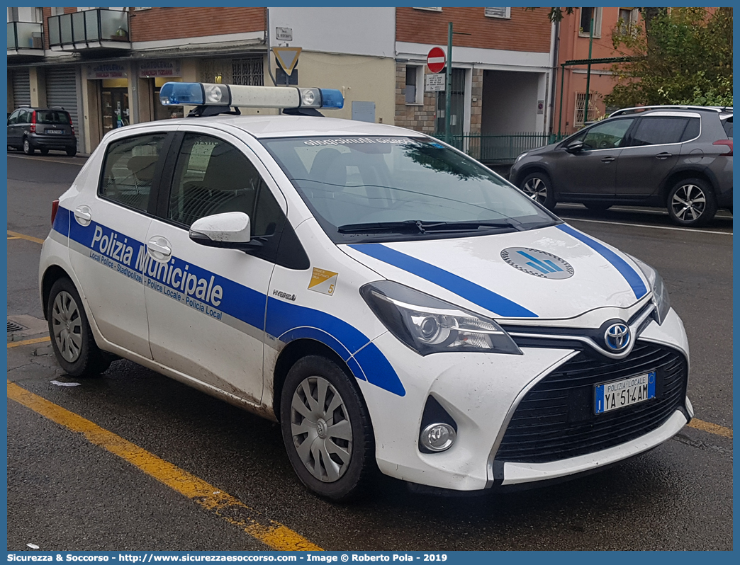 Polizia Locale YA514AM
Polizia Municipale
Comune di Castelfranco Emilia
Toyota Yaris Hybrid III serie restyling
Allestitore Ciabilli S.r.l.
Parole chiave: Polizia;Locale;Municipale;Castelfranco Emilia;Toyota;Yaris;Hybrid;Ciabilli;YA514AM;YA 514 AM