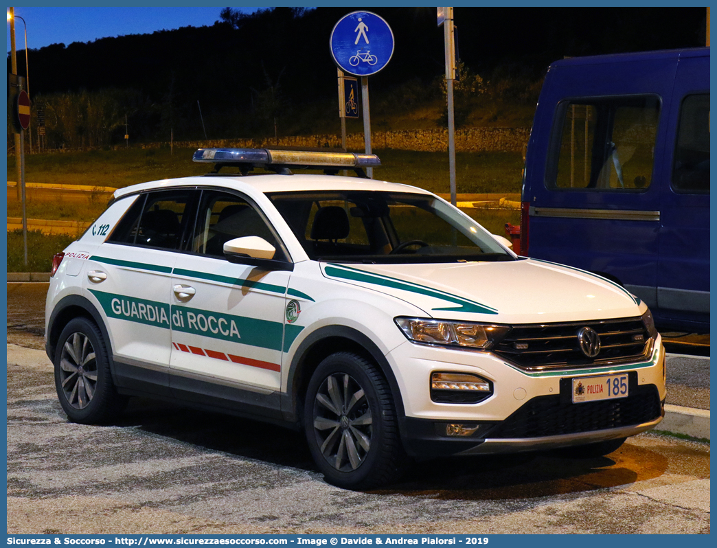 Polizia 185
Repubblica di San Marino
Guardia di Rocca
Volkswagen T-Roc
Parole chiave: Repubblica;San Marino;RSM;R.S.M.;Guardia di Rocca;Guardia;Rocca;Volkswagen;T-Roc;T - Roc