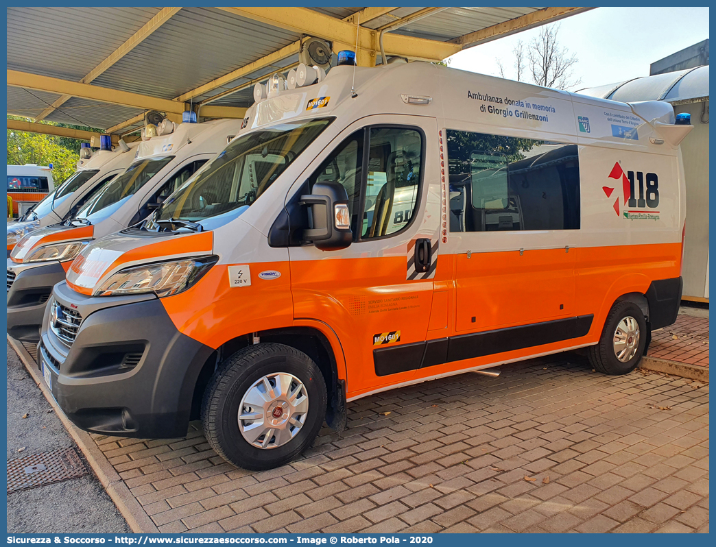 MO 1601
118 Modena Soccorso
Fiat Ducato III serie II restyling
Allestitore Vision S.r.l.
Parole chiave: 118;Modena;Soccorso;Ambulanza;Autoambulanza;Fiat;Ducato;X290;X 290;Vision