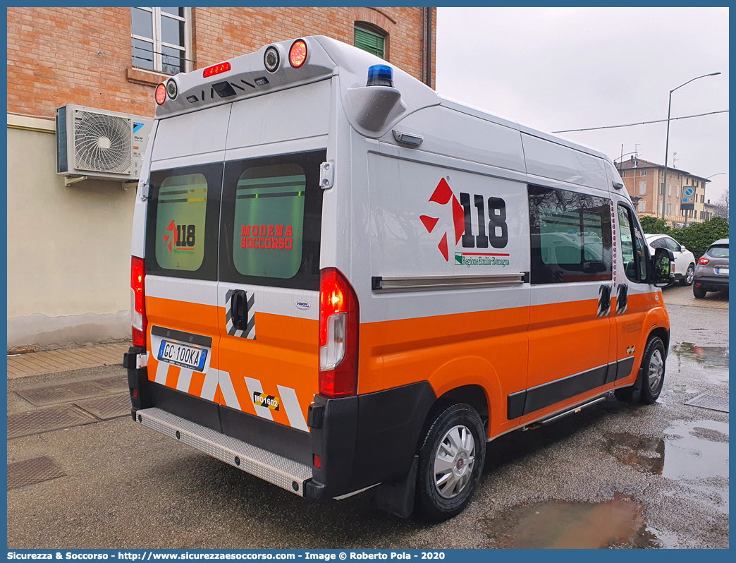 MO 1602
118 Modena Soccorso
Fiat Ducato III serie II restyling
Allestitore Vision S.r.l.
Parole chiave: 118;Modena;Soccorso;Ambulanza;Autoambulanza;Fiat;Ducato;X290;X 290;Vision