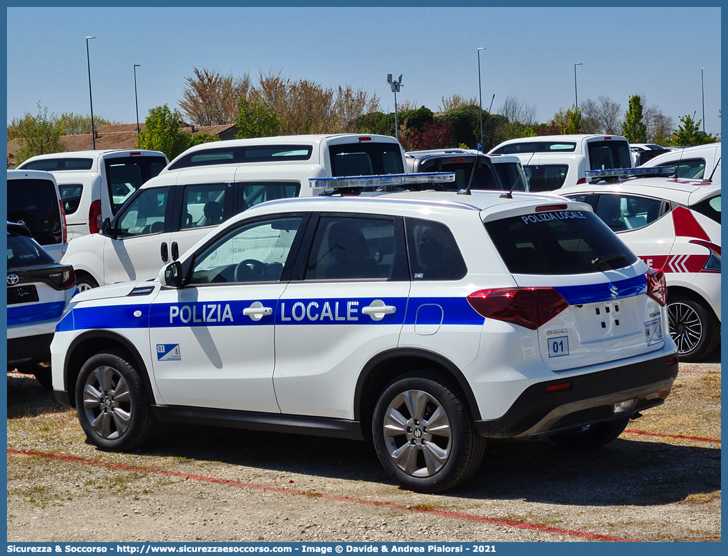 -
Polizia Locale
Comune di Santa Maria Nuova
Suzuki Nuova Vitara I serie restyling
Allestitore Focaccia Group S.r.l.
Parole chiave: Polizia;Locale;Municipale;Santa Maria Nuova;Suzuki;Vitara;Focaccia