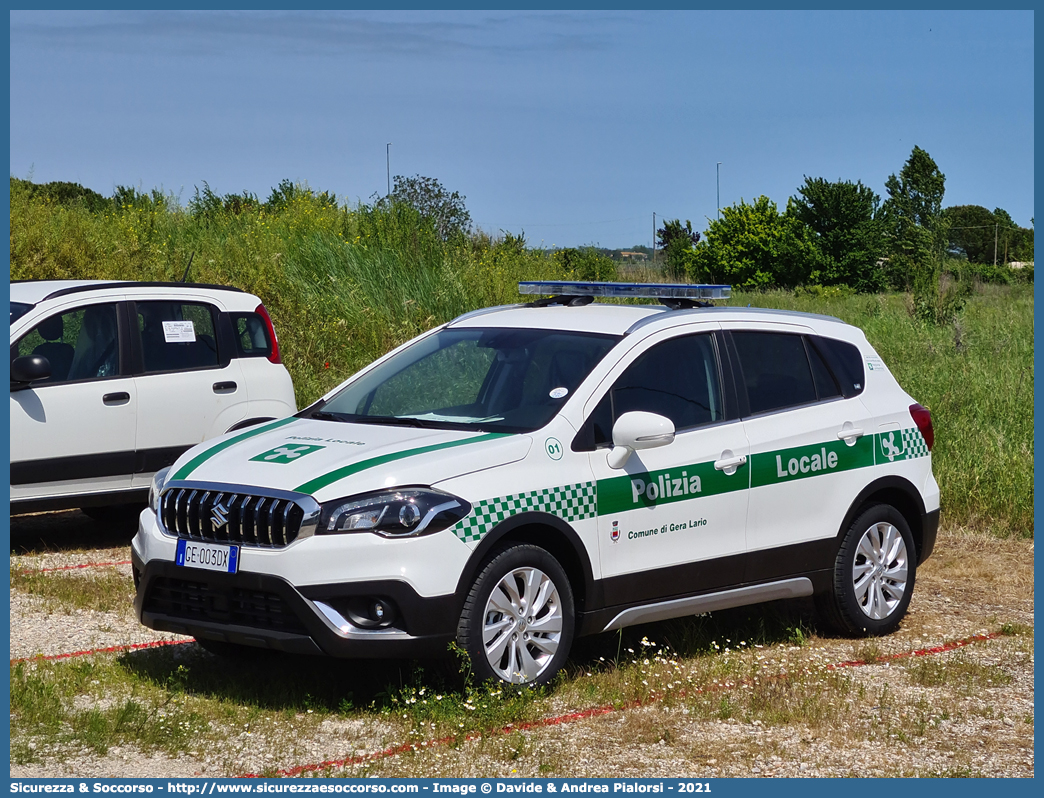 -
Polizia Locale
Comune di Gera Lario
Suzuki S-Cross II serie
Allestitore Focaccia Group S.r.l.
Parole chiave: Polizia;Locale;Municipale;Gera Lario;Suzuki;S-Cross;S - Cross