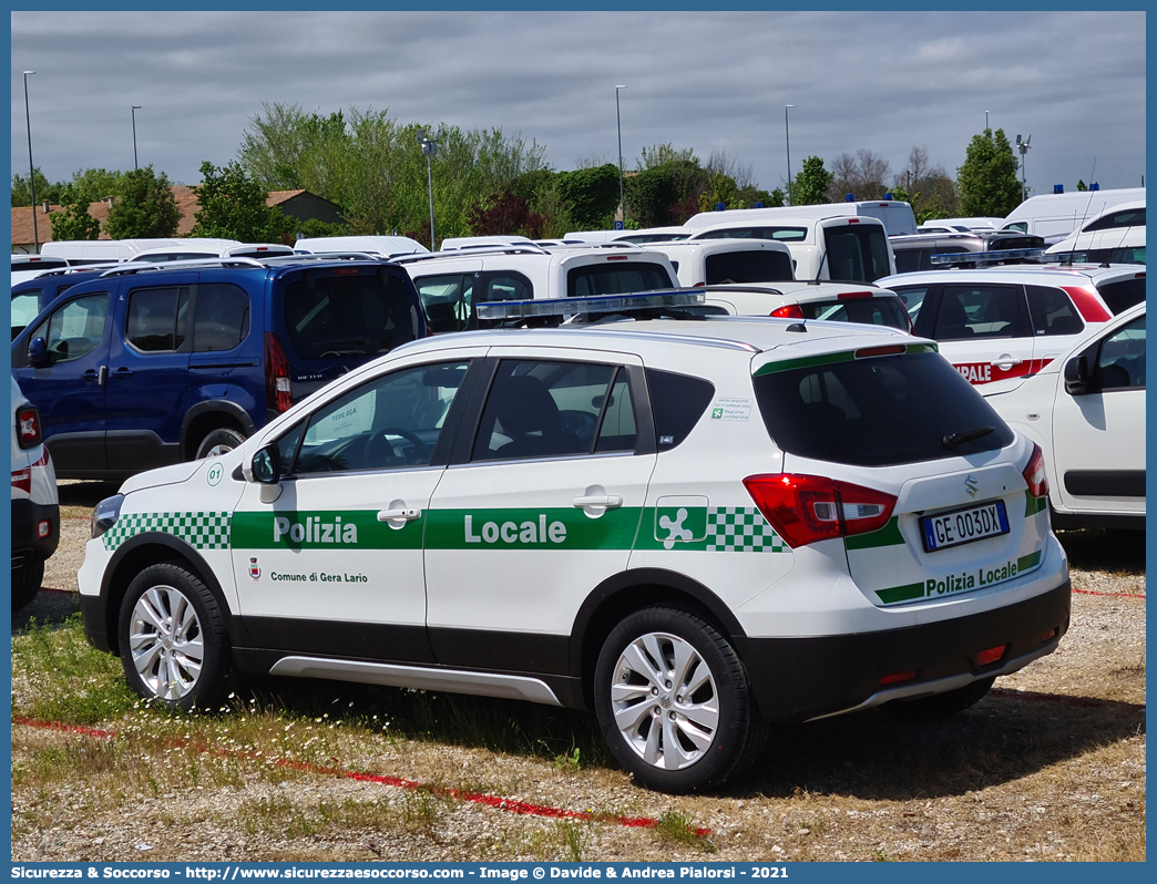 -
Polizia Locale
Comune di Gera Lario
Suzuki S-Cross II serie
Allestitore Focaccia Group S.r.l.
Parole chiave: Polizia;Locale;Municipale;Gera Lario;Suzuki;S-Cross;S - Cross