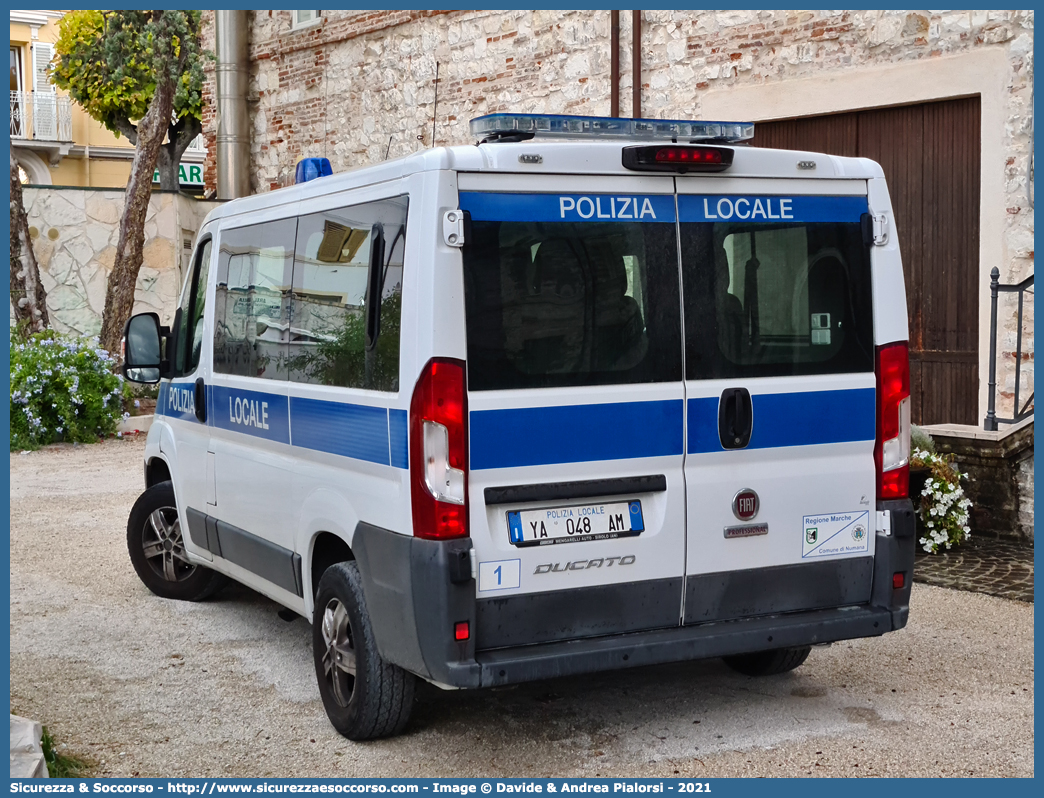 Polizia Locale YA048AM
Polizia Locale
Comune di Numana
Fiat Ducato III serie restyling
Allestitore Focaccia Group S.r.l.
Parole chiave: Polizia;Locale;Municipale;Numana;Fiat;Ducato;X290;X 290;Focaccia;YA048AM;YA 048 AM