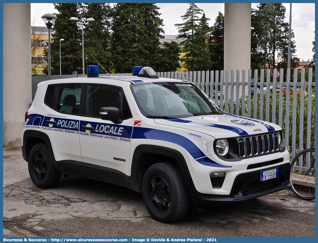 Polizia Locale YA159AP
Polizia Locale
Comune di Rimini
Jeep Renegade I serie restyling
Allestitore Bertazzoni S.r.l.
Parole chiave: Polizia;Locale;Municipale;Rimini;Jeep;Renegade;Bertazzoni;YA159AP;YA 159 AP