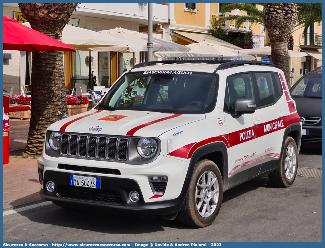 Polizia Locale YA504AS
Polizia Municipale
Comune di Porto Azzurro
Jeep Renegade I serie restyling
Allestitore Bertazzoni S.r.l.
Parole chiave: PL;P.L.;PM;P.M.;Polizia;Locale;Municipale;Porto Azzurro;Jeep;Renegade;Bertazzoni