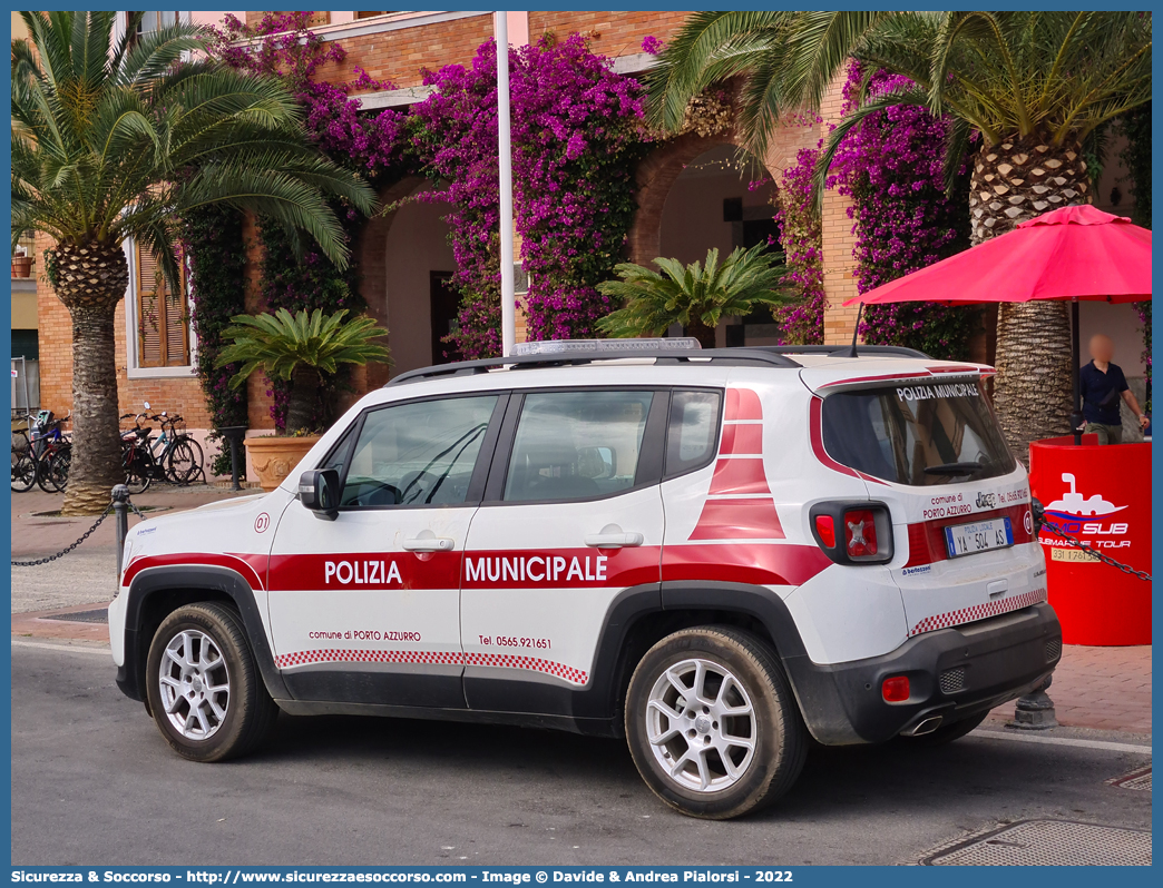 Polizia Locale YA504AS
Polizia Municipale
Comune di Porto Azzurro
Jeep Renegade I serie restyling
Allestitore Bertazzoni S.r.l.
Parole chiave: PL;P.L.;PM;P.M.;Polizia;Locale;Municipale;Porto Azzurro;Jeep;Renegade;Bertazzoni