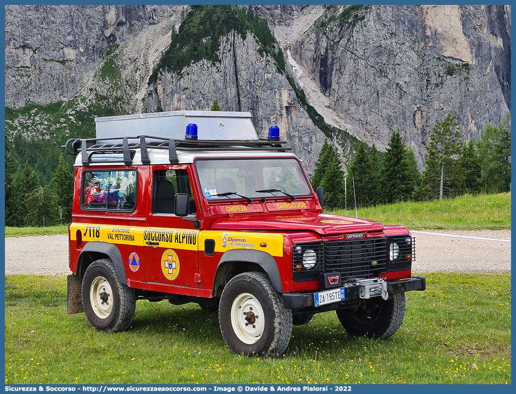 -
Corpo Nazionale
Soccorso Alpino e Speleologico
Delegazione Alpina II Bellunese
Stazione Val Pettorina
Land Rover Defender 90
Parole chiave: CNSAS;C.N.S.A.S.;Corpo;Nazionale;Soccorso;Alpino;Speleologico;Veneto;SASV;S.A.S.V.;Val Pettorina;Land Rover;Defender;90