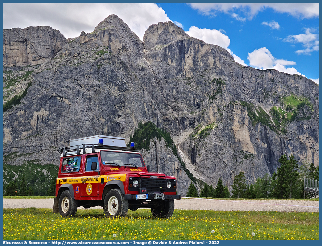 -
Corpo Nazionale
Soccorso Alpino e Speleologico
Delegazione Alpina II Bellunese
Stazione Val Pettorina
Land Rover Defender 90
Parole chiave: CNSAS;C.N.S.A.S.;Corpo;Nazionale;Soccorso;Alpino;Speleologico;Veneto;SASV;S.A.S.V.;Val Pettorina;Land Rover;Defender;90