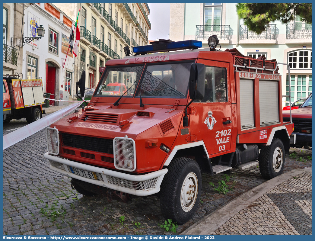 2102 VALE 03
República Portuguesa
Bombeiros Voluntários de Lisboa
Iveco 40.10WM
Parole chiave: República;Portuguesa;Bombeiros;Voluntários;Lisboa;Iveco;WM;40.10