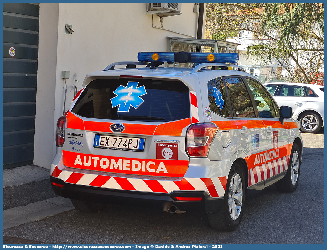 Alfa Mike 9-11
118 Empoli
Subaru Forester VI serie
Allestitore Mariani Fratelli S.r.l.
Parole chiave: 118;Empoli;Automedica;Auto medica;Automedicalizzata;Auto medicalizzata;Subaru;Forester;Mariani Fratelli