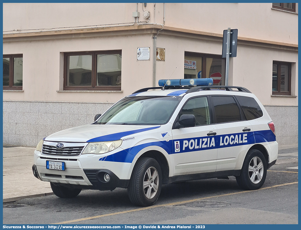 Polizia Locale YA242AD
Polizia Locale
Comune di Porto Torres
Subaru Forrester V serie
Allestitore Bertazzoni S.r.l.
Parole chiave: PM;P.M.;PL;P.L.;Polizia;Municipale;Locale;Porto Torres;Subaru;Forester;Bertazzoni;YA242AD;YA 242 AD