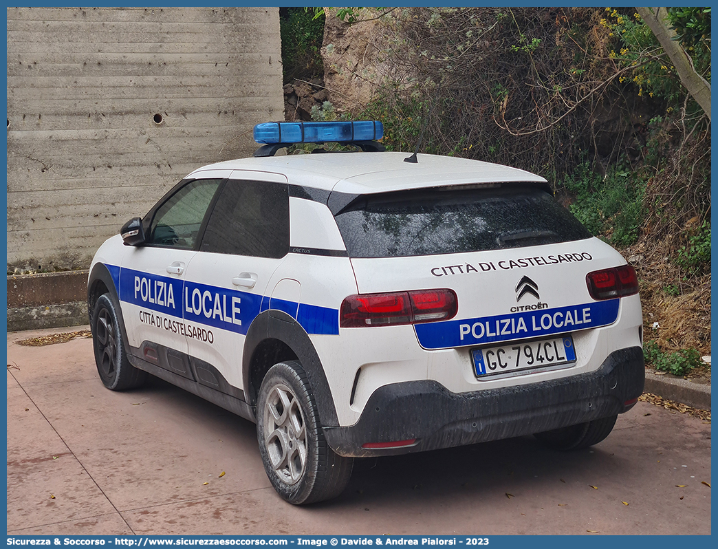 -
Polizia Locale
Comune di Castelsardo
Citroen C4 Cactus I serie restyling
Parole chiave: PM;P.M.;PL;P.L.;Polizia;Municipale;Locale;Castelsardo;Citroen;C4;C 4;Cactus