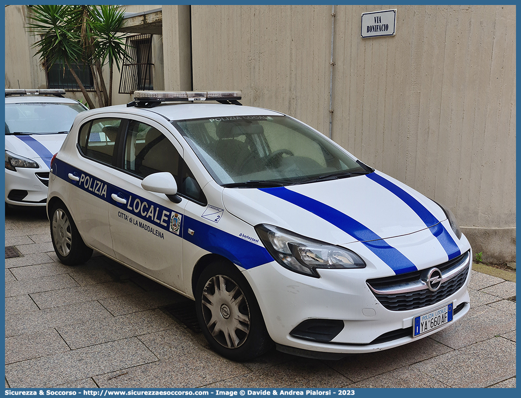 Polizia Locale YA660AF
Polizia Locale
Comune di La Maddalena
Opel Corsa V serie
Allestitore Bertazzoni S.r.l.
Parole chiave: PL;P.L.;PM;P.M.;Polizia;Locale;Municipale;La;Maddalena;Opel;Corsa;Bertazzoni;YA660AF;YA 660 AF