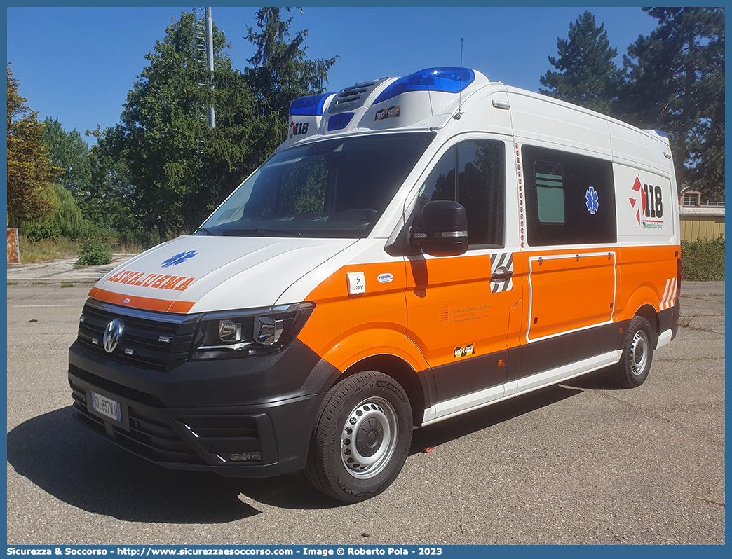 MO 1802
118 Modena Soccorso
Volkswagen Crafter II serie
Allestitore Vision S.r.l.
Parole chiave: 118;Modena;Soccorso;Ambulanza;Autoambulanza;Volkswagen;Crafter;Vision